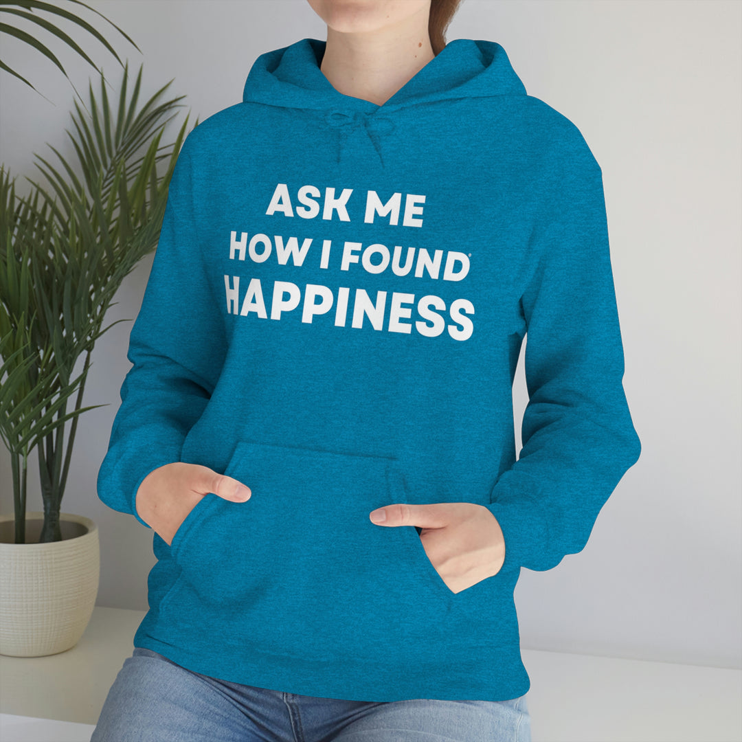 Happiness, Unisex Heavy Blend™ Hooded Sweatshirt (ENG UK)