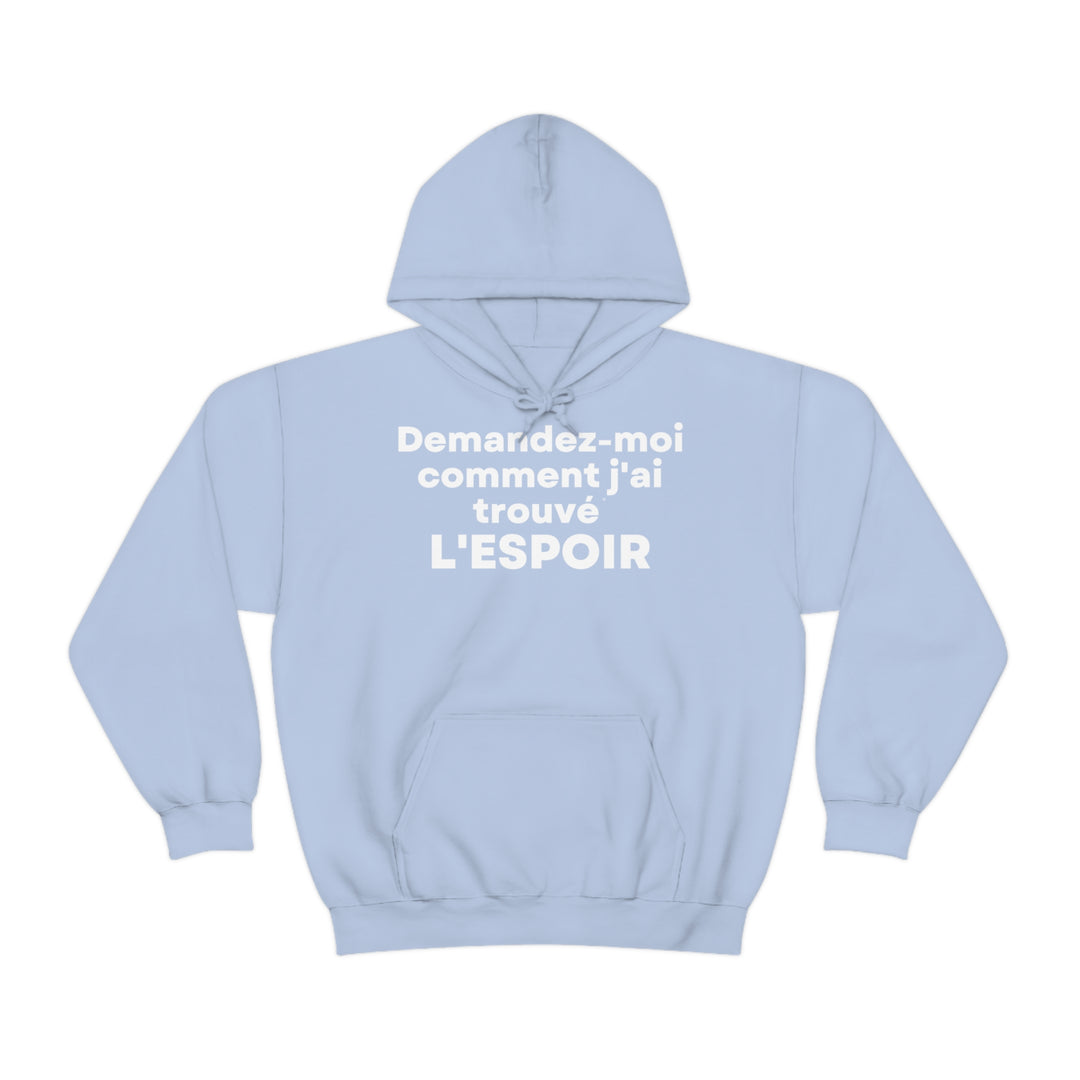 L'espoir/Hope, Unisex Heavy Blend™ Hooded Sweatshirt (FR EU)