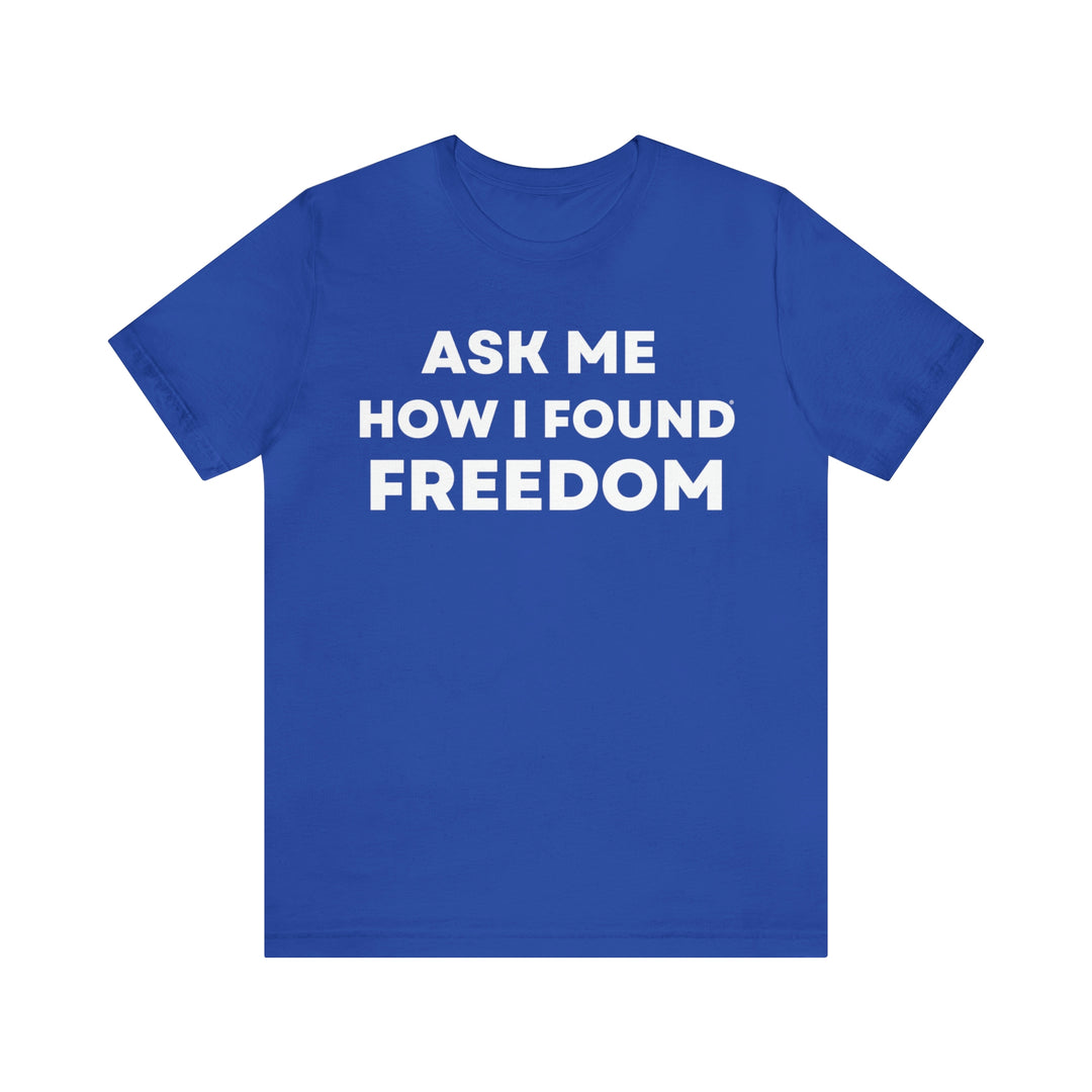 Freedom, Unisex Jersey Short Sleeve Tee (ENG US)