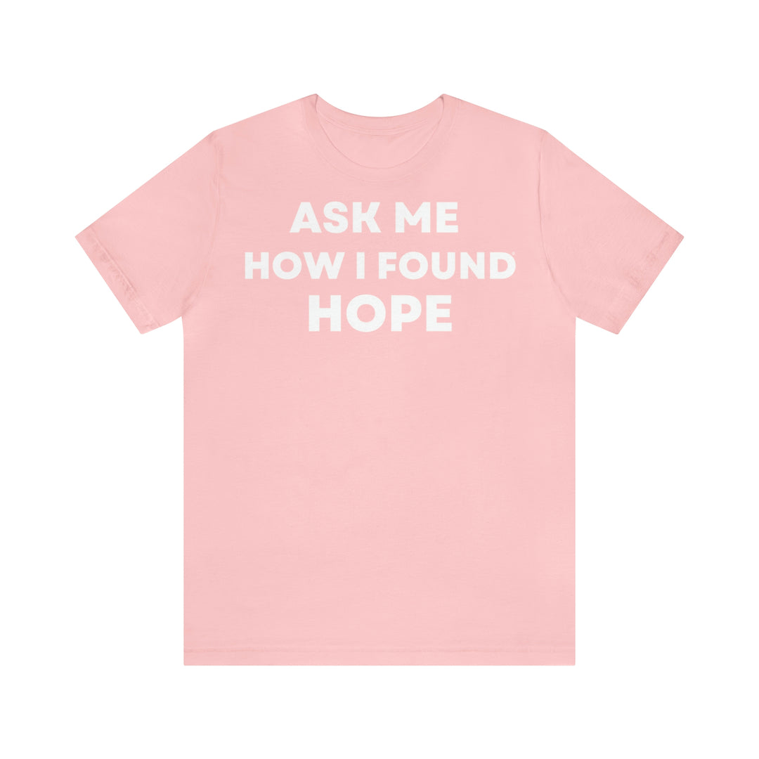 Hope, Unisex Jersey Short Sleeve Tee (ENG EU)