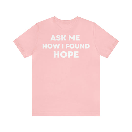 Hope, Unisex Jersey Short Sleeve Tee (ENG EU)