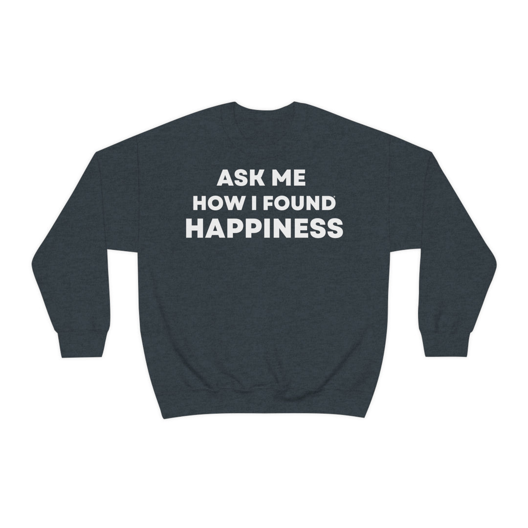 Happiness, Unisex Heavy Blend™ Crewneck Sweatshirt (ENG EU)