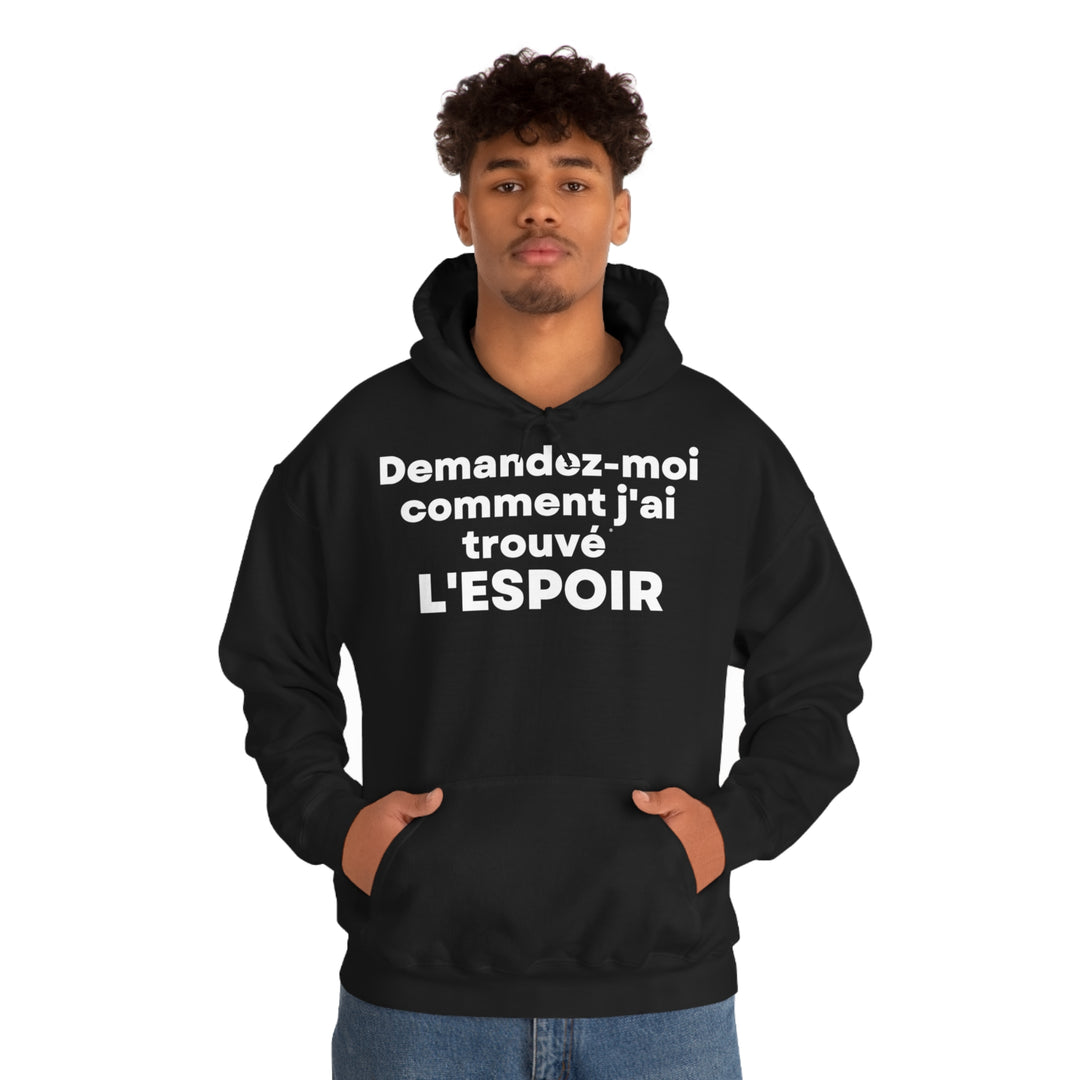 L'espoir/Hope, Unisex Heavy Blend™ Hooded Sweatshirt (FR EU)