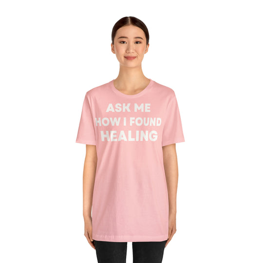 Healing, Unisex Jersey Short Sleeve Tee (DE)