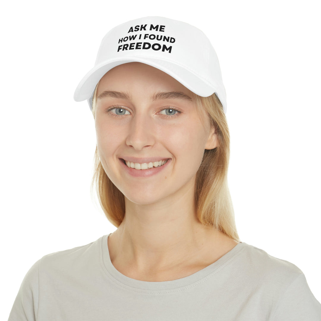 Freedom, Low Profile Baseball Cap (ENG CDN)