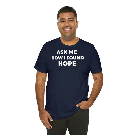 Hope, Unisex Jersey Short Sleeve Tee (ENG UK)