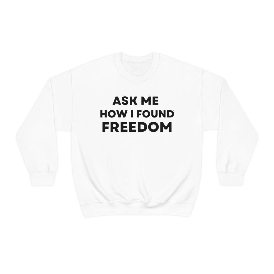 Freedom, Unisex Heavy Blend™ Crewneck Sweatshirt (ENG UK)