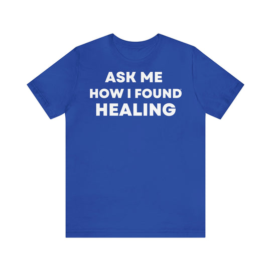 Healing, Unisex Jersey Short Sleeve Tee (ENG UK)