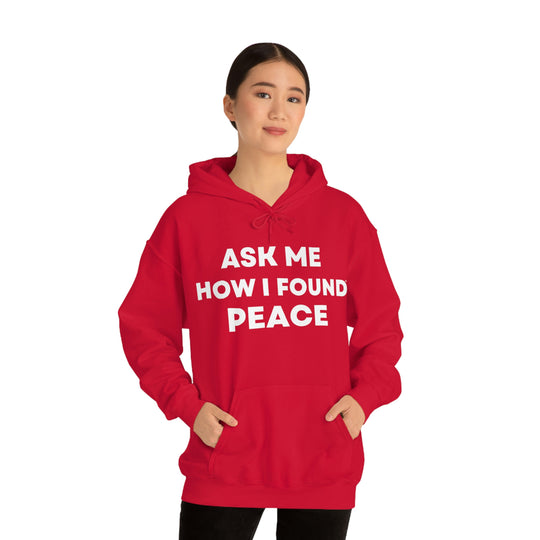 Peace, Unisex Heavy Blend™ Hooded Sweatshirt (ENG UK)