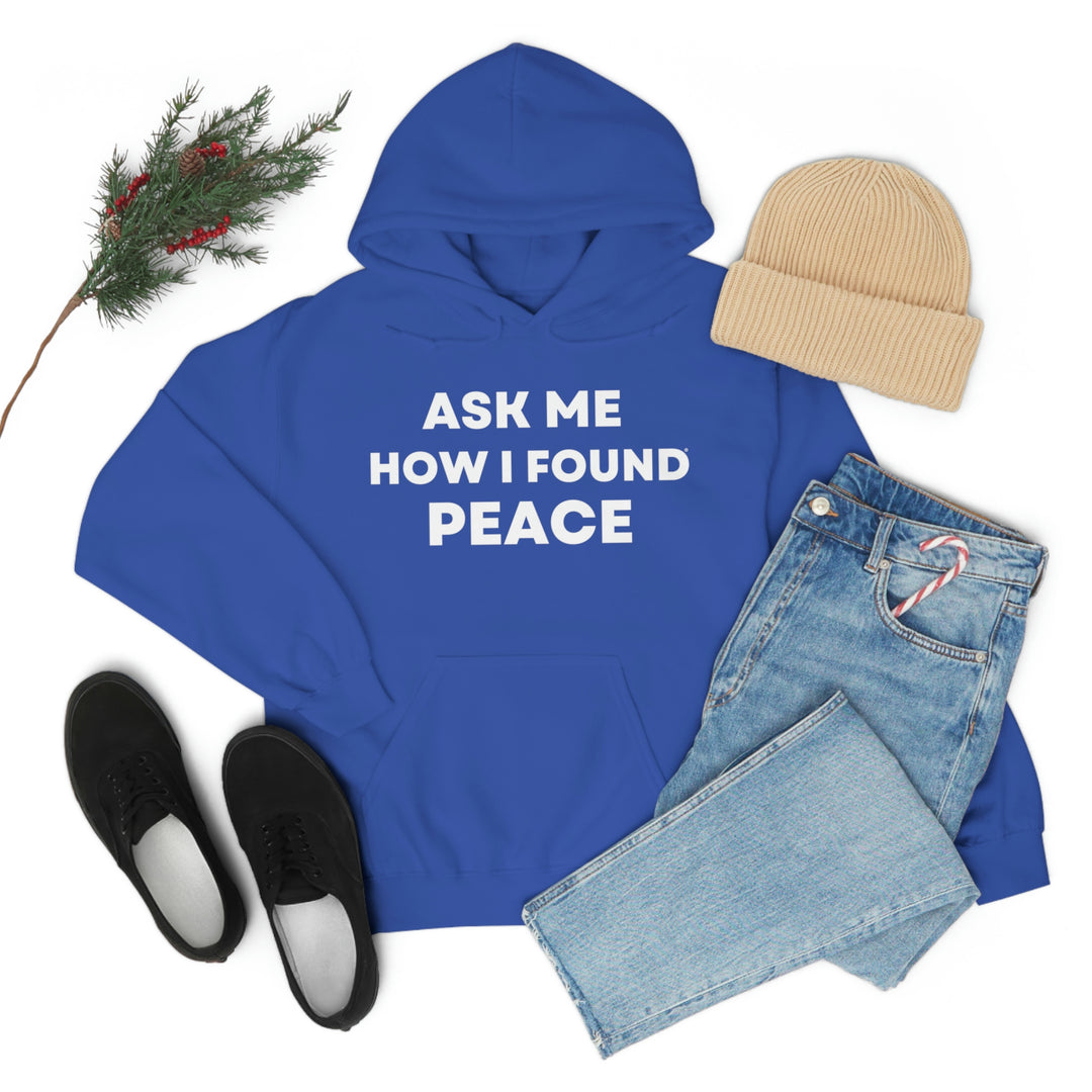 Peace, Unisex Heavy Blend™ Hooded Sweatshirt (ENG UK)