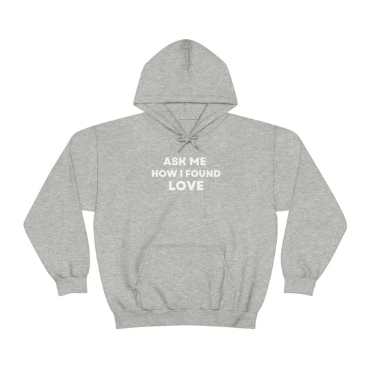 Love, Unisex Heavy Blend™ Hooded Sweatshirt (ENG CDN)