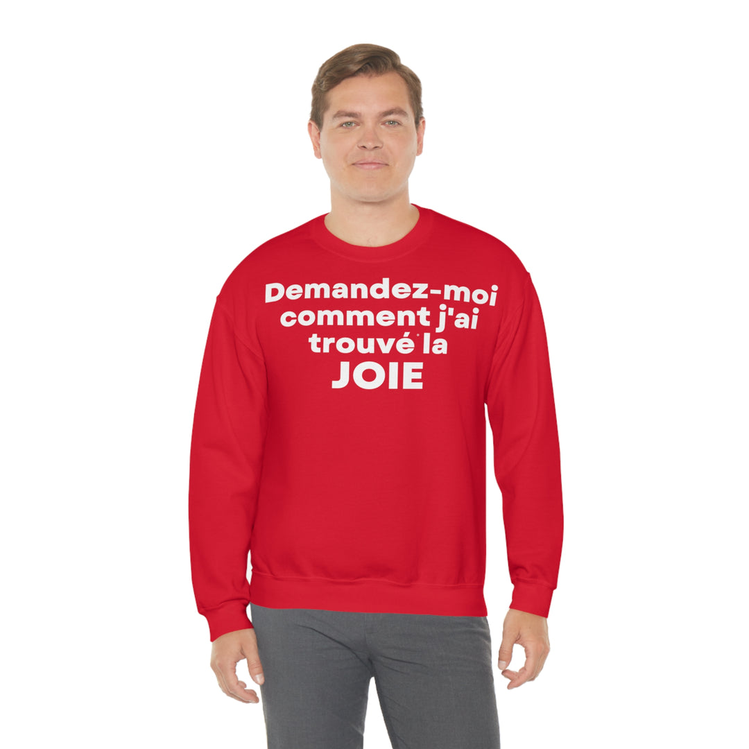 Joie/Joy, Unisex Heavy Blend™ Crewneck Sweatshirt (FR EU)