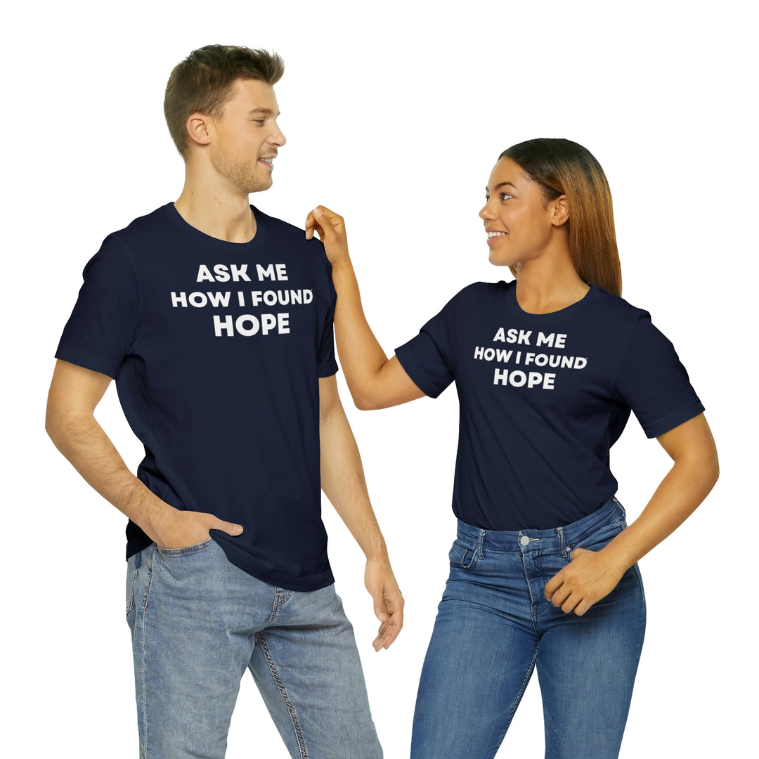 Hope, Unisex Jersey Short Sleeve Tee (ENG UK)