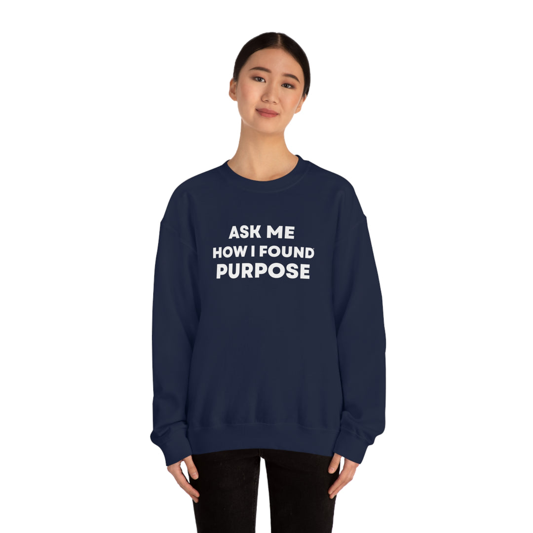 Purpose, Unisex Heavy Blend™ Crewneck Sweatshirt (ENG CDN)