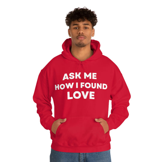 Love, Unisex Heavy Blend™ Hooded Sweatshirt (ENG UK)