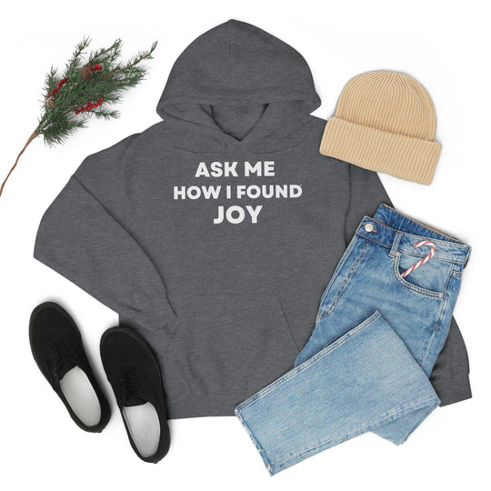 Joy, Unisex Heavy Blend™ Hooded Sweatshirt (ENG EU)