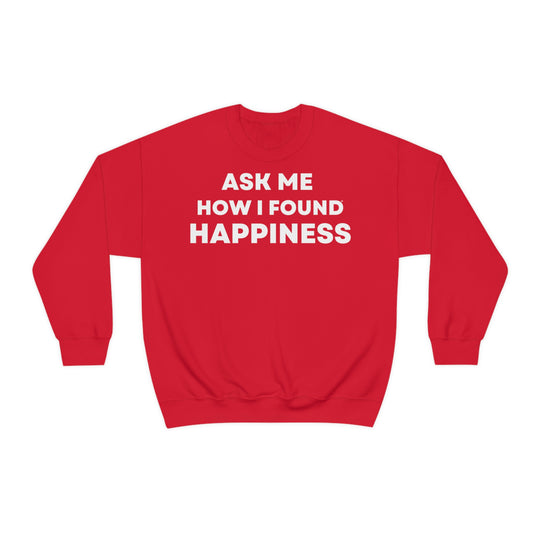 Happiness, Unisex Heavy Blend™ Crewneck Sweatshirt (ENG EU)