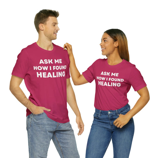 Healing, Unisex Jersey Short Sleeve Tee (ENG US)