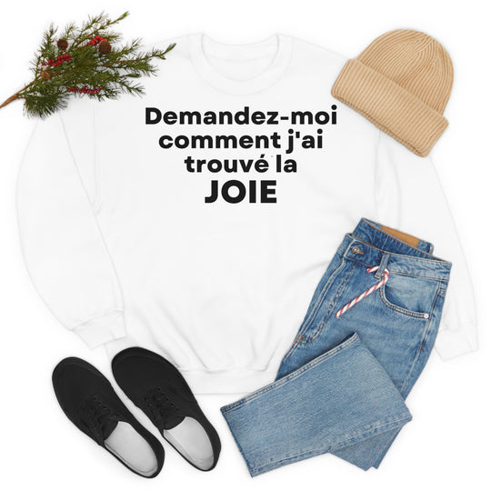 Joie/Joy, Unisex Heavy Blend™ Crewneck Sweatshirt (FR EU)