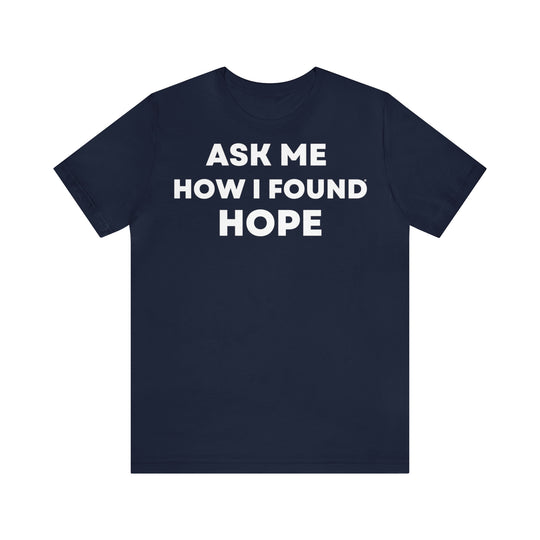 Hope, Unisex Jersey Short Sleeve Tee (ENG EU)