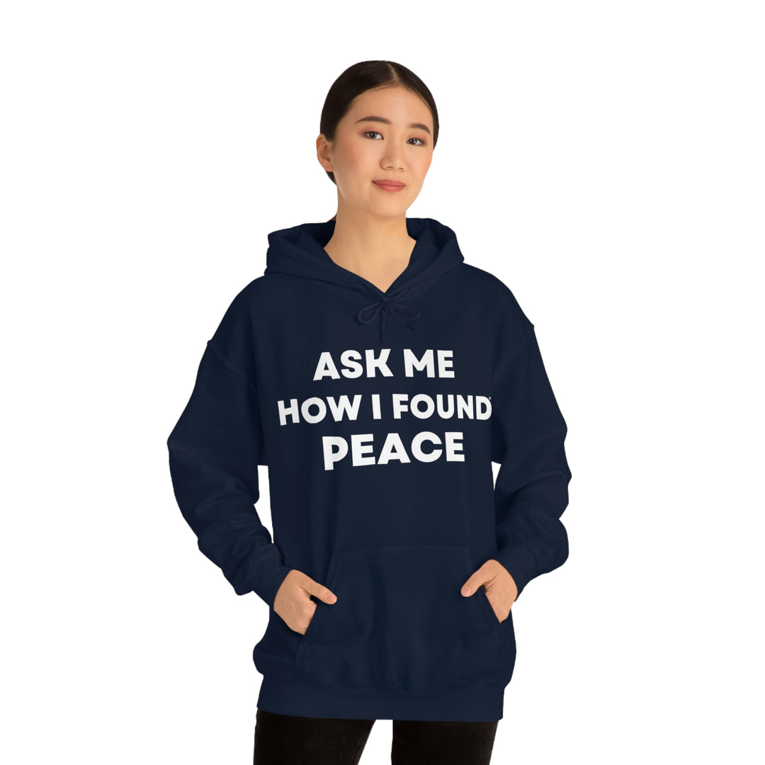 Peace, Unisex Heavy Blend™ Hooded Sweatshirt (ENG UK)