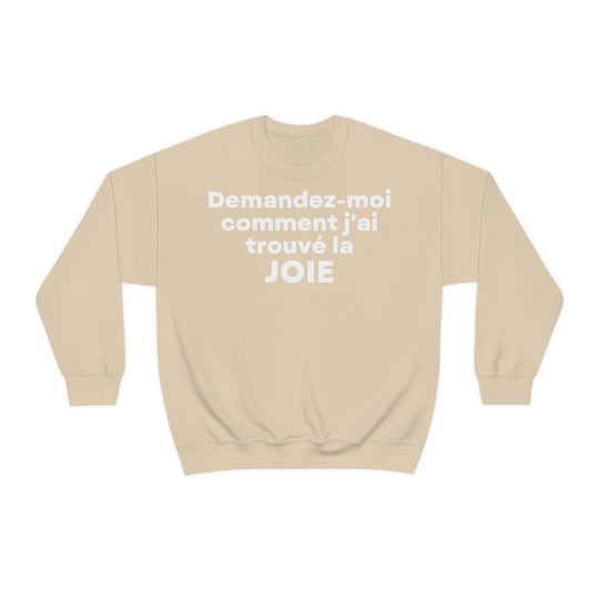 Joie/Joy, Unisex Heavy Blend™ Crewneck Sweatshirt (FR EU)