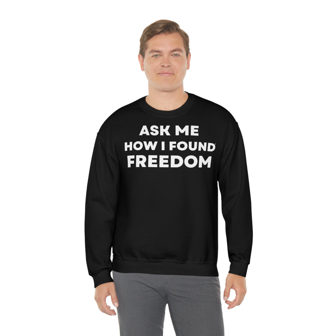 Freedom, Unisex Heavy Blend™ Crewneck Sweatshirt (ENG EU)