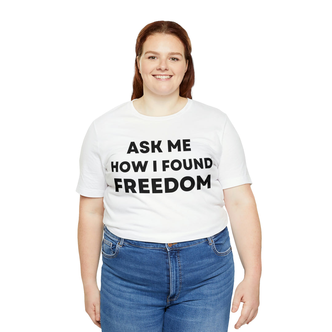 Freedom, Unisex Jersey Short Sleeve Tee (ENG US)