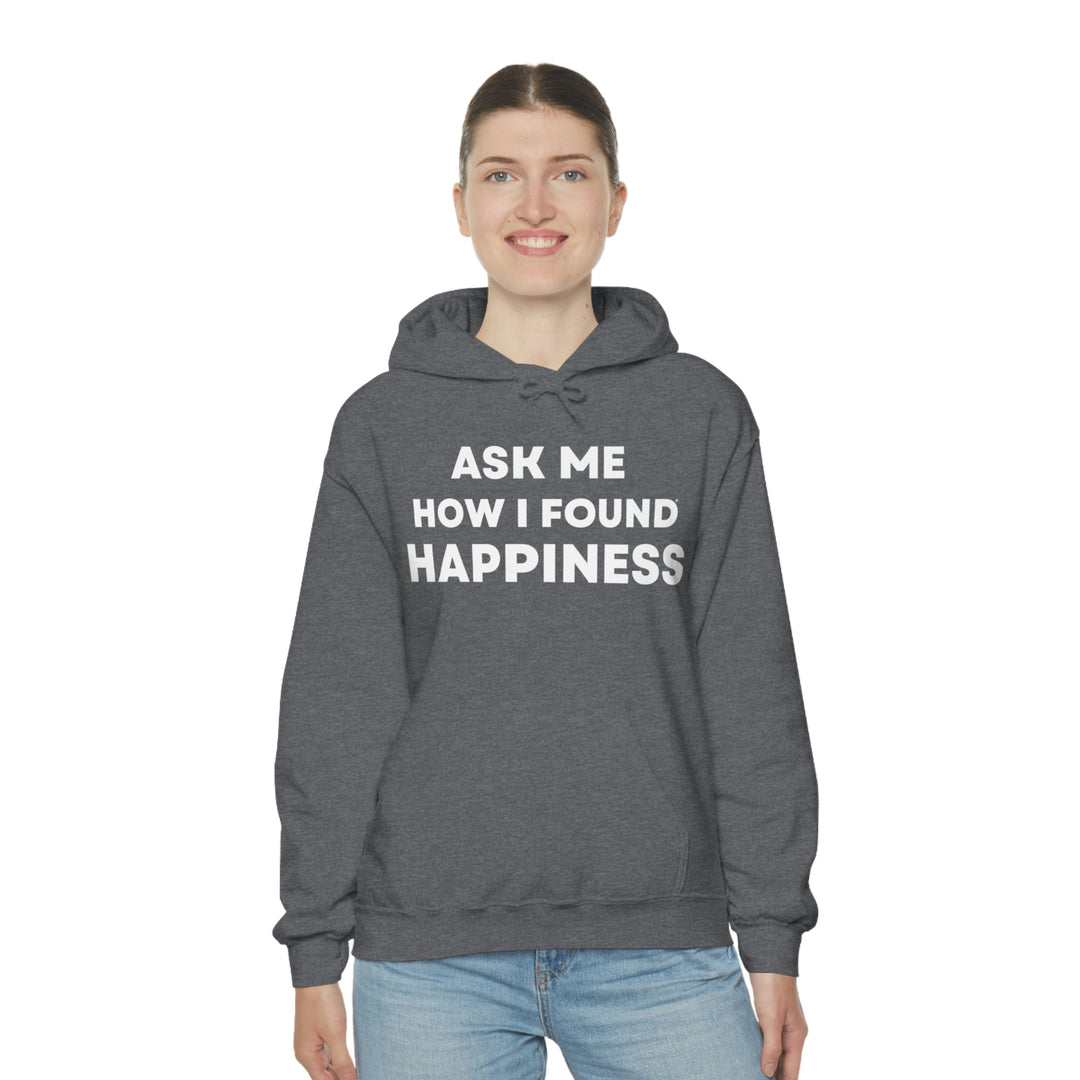 Happiness, Unisex Heavy Blend™ Hooded Sweatshirt (ENG US)