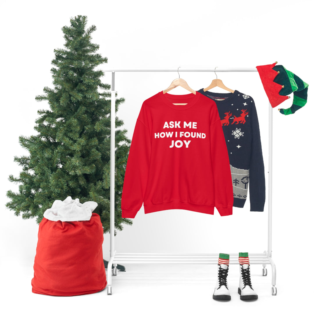 Joy, Unisex Heavy Blend™ Crewneck Sweatshirt (ENG UK)