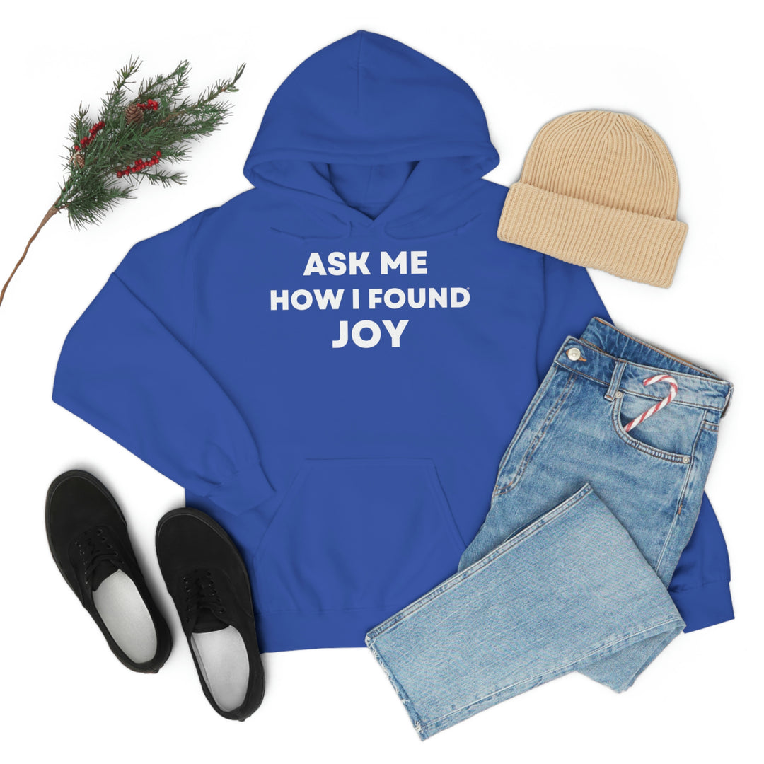 Joy, Unisex Heavy Blend™ Hooded Sweatshirt (ENG EU)