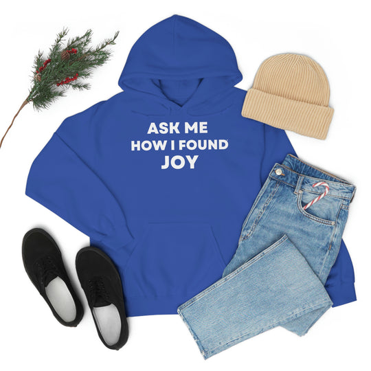 Joy, Unisex Heavy Blend™ Hooded Sweatshirt (ENG EU)