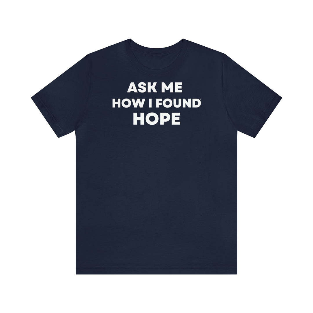 Hope, Unisex Jersey Short Sleeve Tee (ENG UK)