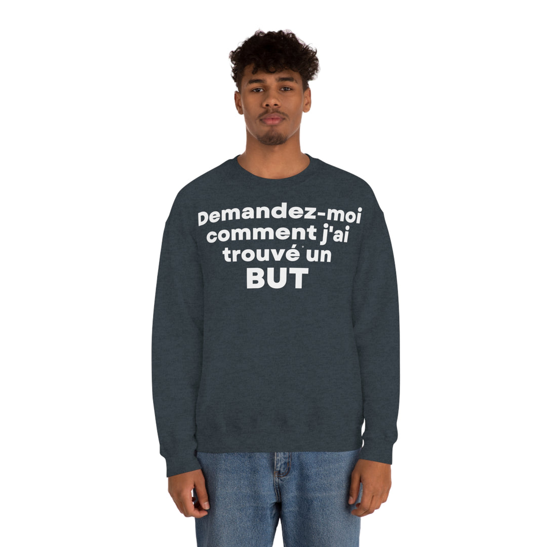 But/Purpose, Unisex Heavy Blend™ Crewneck Sweatshirt (FR EU)