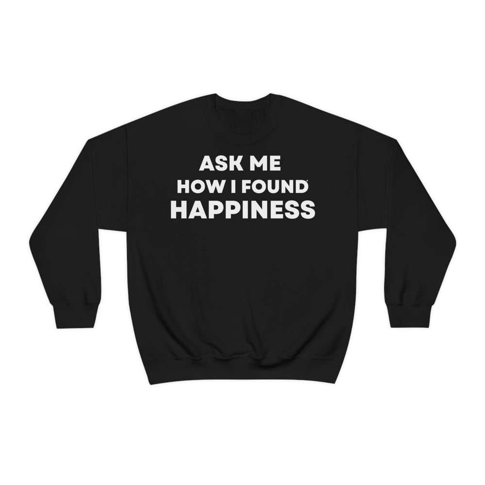 Happiness, Unisex Heavy Blend™ Crewneck Sweatshirt (ENG EU)