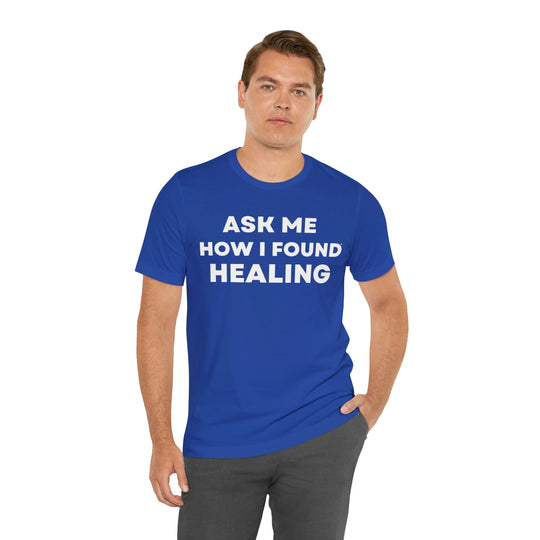 Healing, Unisex Jersey Short Sleeve Tee (ENG US)