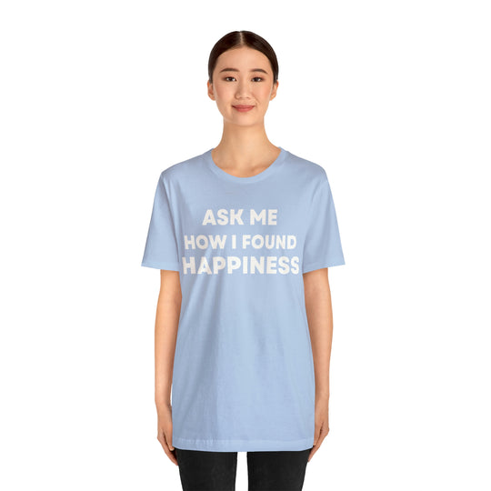 Happiness, Unisex Jersey Short Sleeve Tee (ENG US)