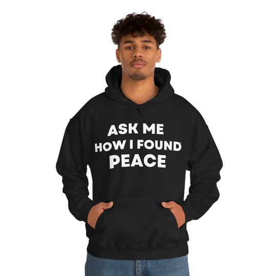 Peace, Unisex Heavy Blend™ Hooded Sweatshirt (ENG US)