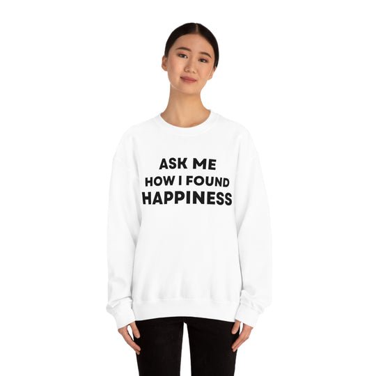 Happiness, Unisex Heavy Blend™ Crewneck Sweatshirt (ENG UK)