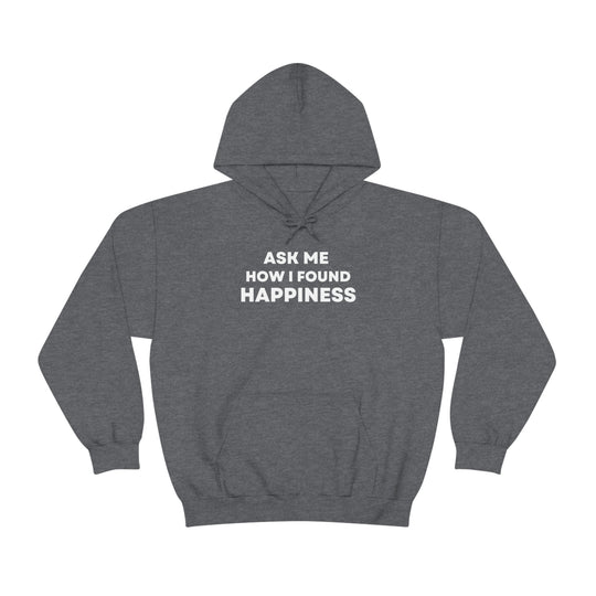 Happiness, Unisex Heavy Blend™ Hooded Sweatshirt (ENG CDN)