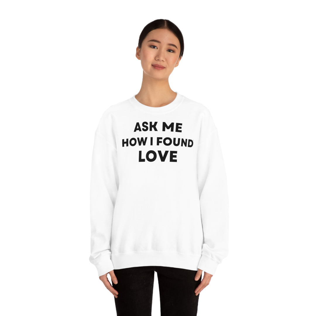 Love (DE), Unisex Heavy Blend™ Crewneck Sweatshirt