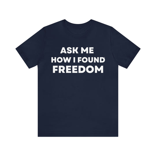 Freedom, Unisex Jersey Short Sleeve Tee (ENG US)