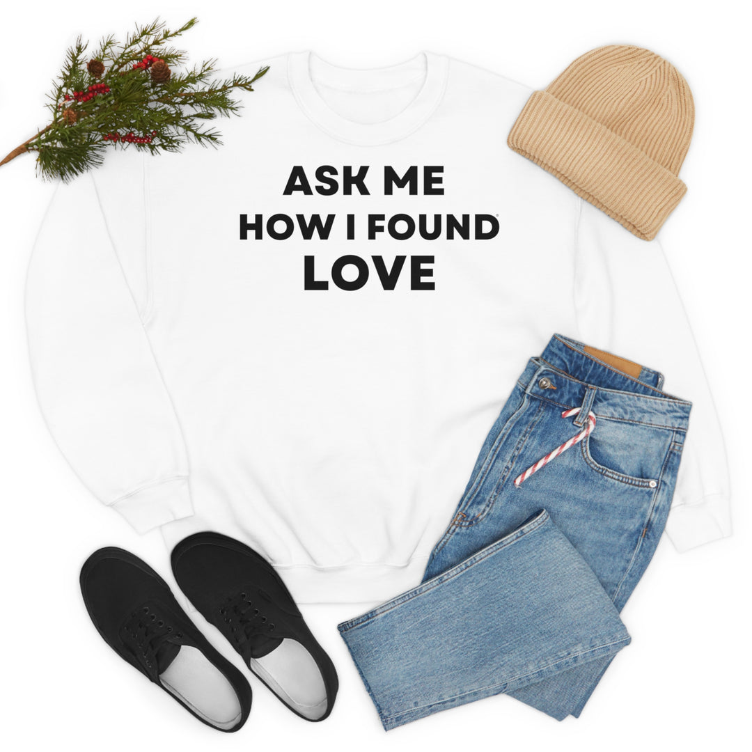 Love (DE), Unisex Heavy Blend™ Crewneck Sweatshirt