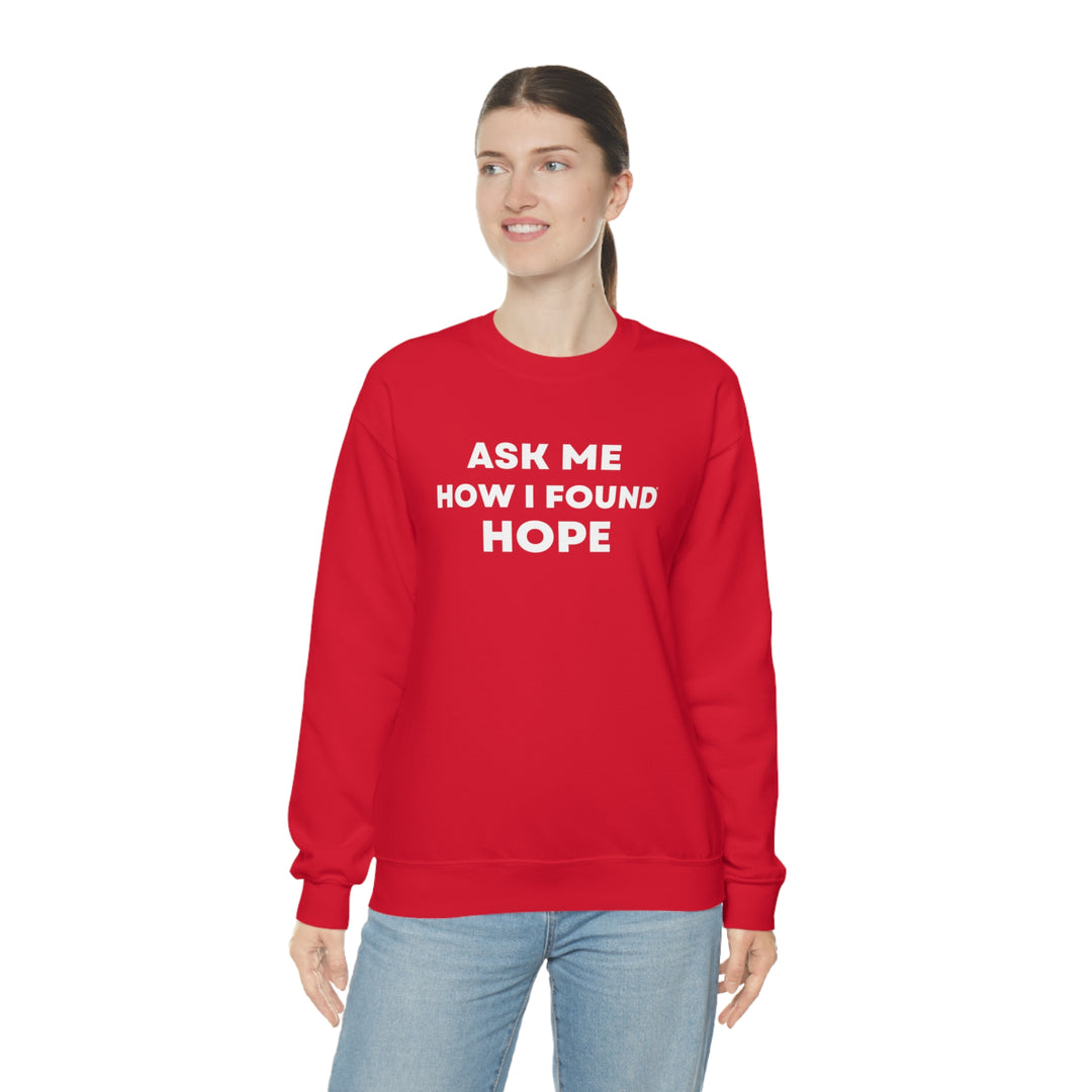 Hope, Unisex Heavy Blend™ Crewneck Sweatshirt (ENG CDN)