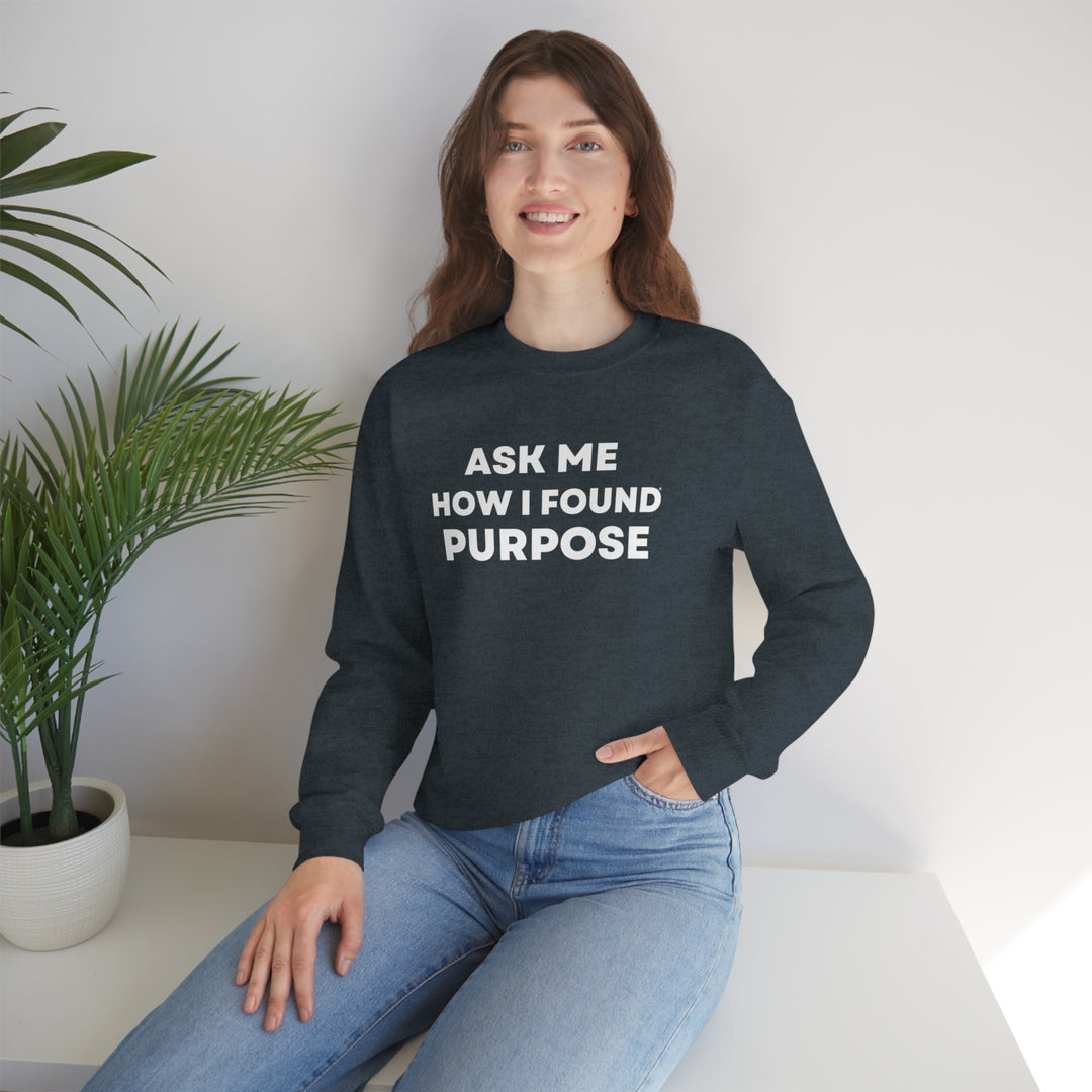 Purpose, Unisex Heavy Blend™ Crewneck Sweatshirt (ENG CDN)