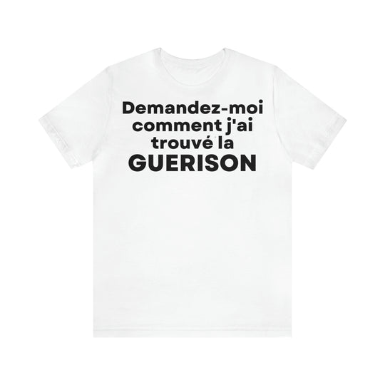 Guerison/Healing, Unisex Jersey Short Sleeve Tee (FR EU)