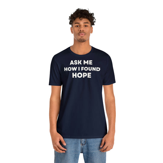 Hope, Unisex Jersey Short Sleeve Tee (ENG UK)