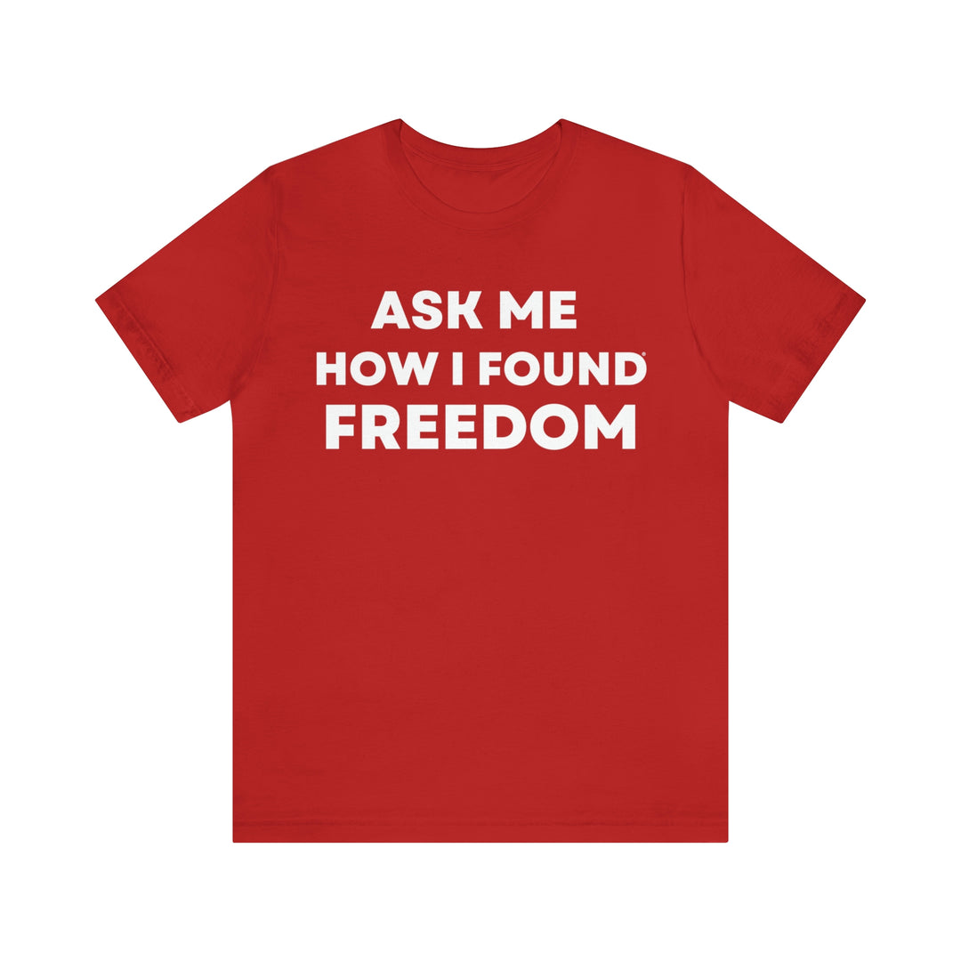 Freedom, Unisex Jersey Short Sleeve Tee (ENG US)