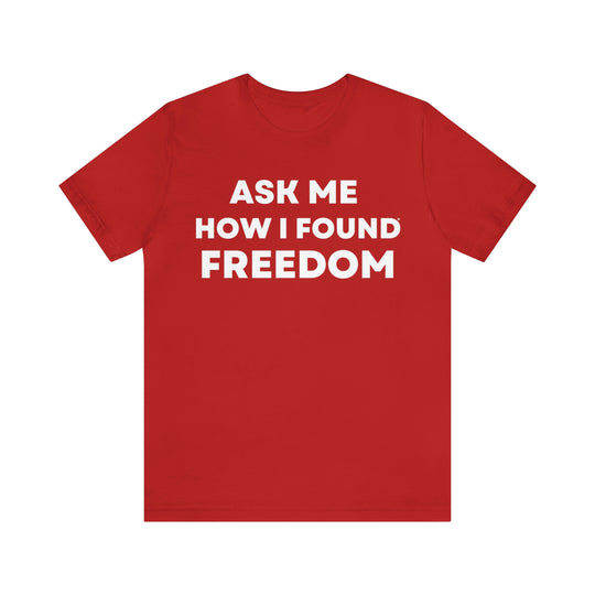 Freedom, Unisex Jersey Short Sleeve Tee (ENG US)