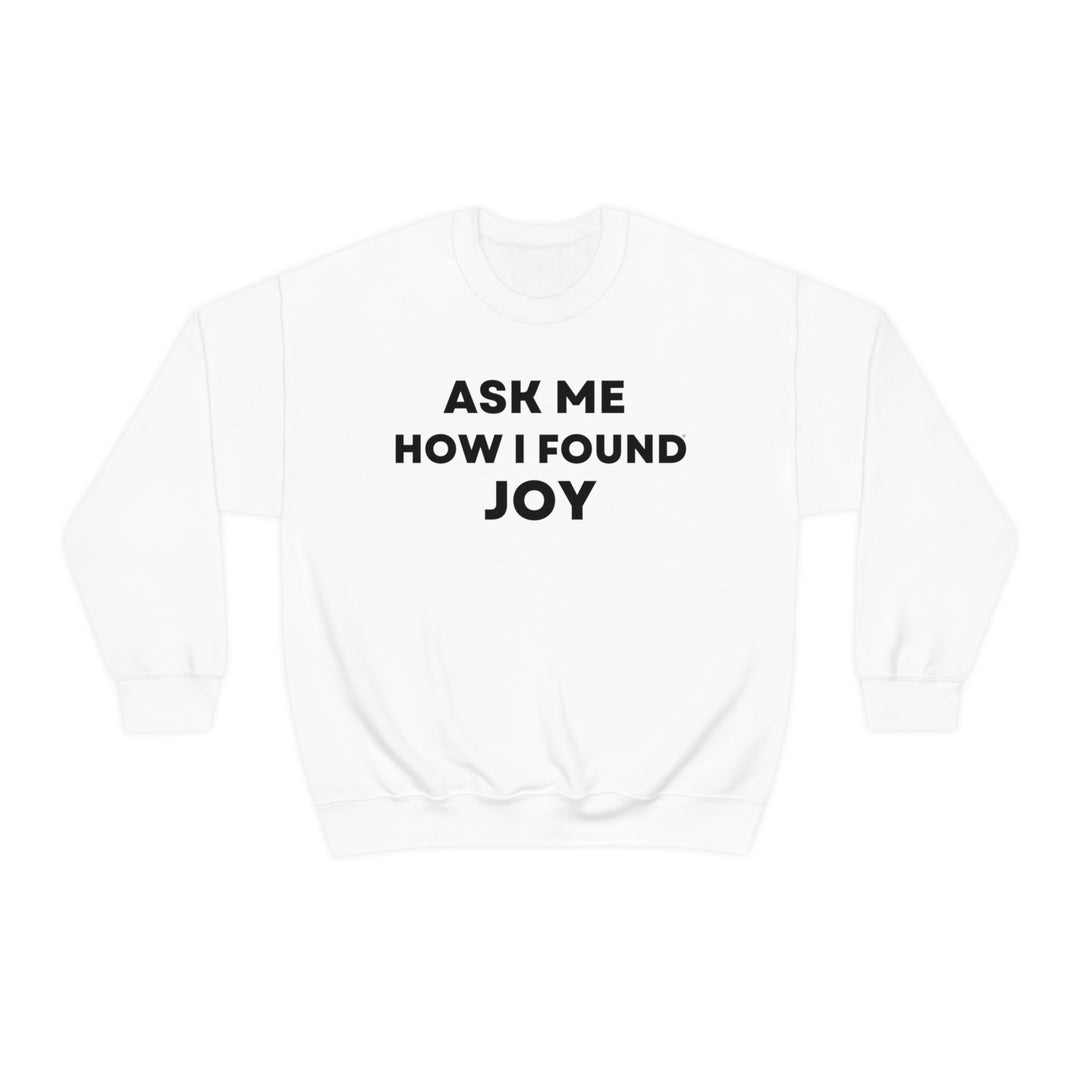 Joy, Unisex Heavy Blend™ Crewneck Sweatshirt (ENG UK)